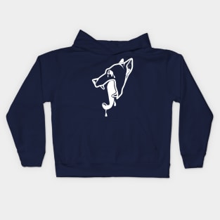 Sick Mutt (White) Kids Hoodie